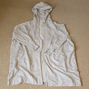 Athleta Mantra Wrap Cardigan Sz M Gray